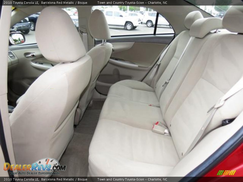 2010 Toyota Corolla LE Barcelona Red Metallic / Bisque Photo #6