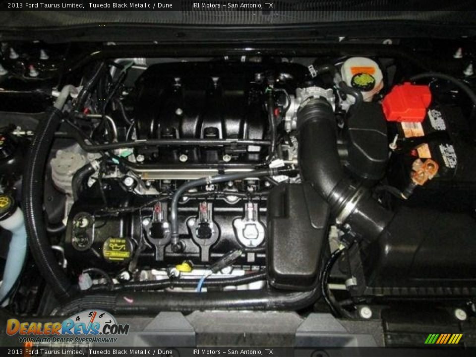 2013 Ford Taurus Limited Tuxedo Black Metallic / Dune Photo #22