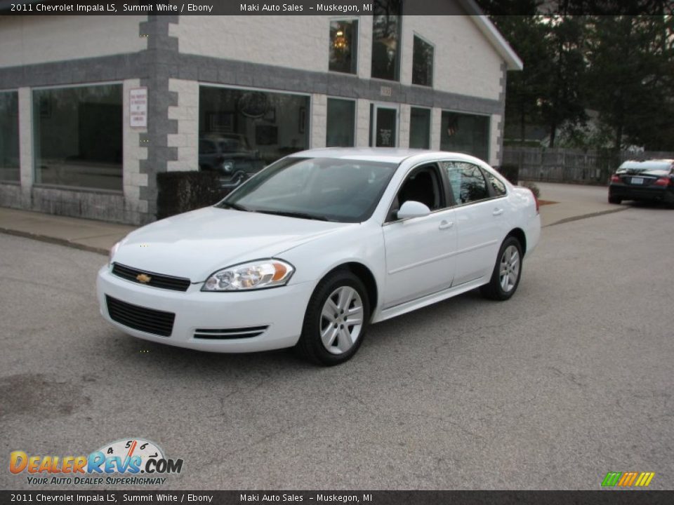 2011 Chevrolet Impala LS Summit White / Ebony Photo #1