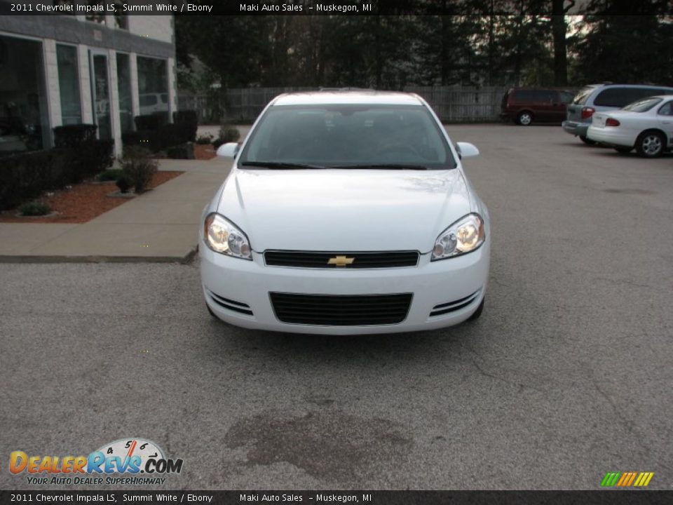 2011 Chevrolet Impala LS Summit White / Ebony Photo #2