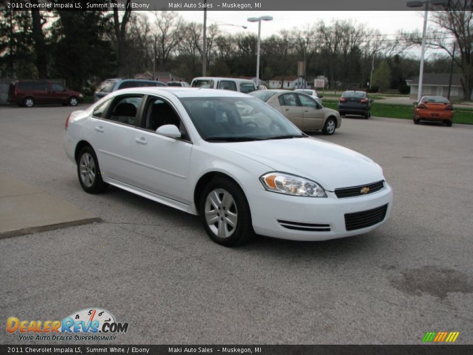 Front 3/4 View of 2011 Chevrolet Impala LS Photo #3