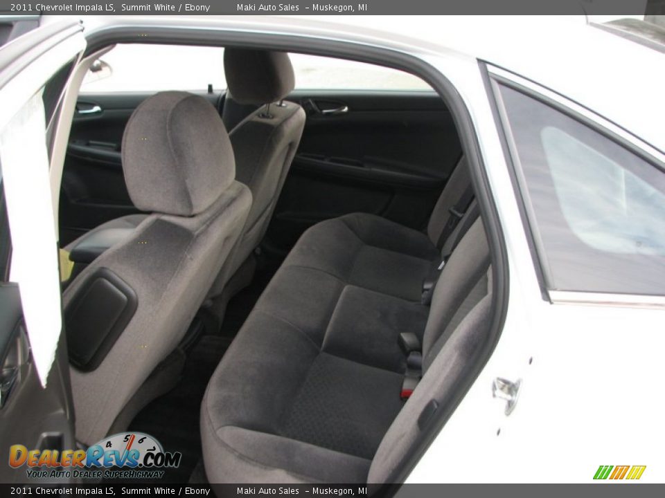 2011 Chevrolet Impala LS Summit White / Ebony Photo #9