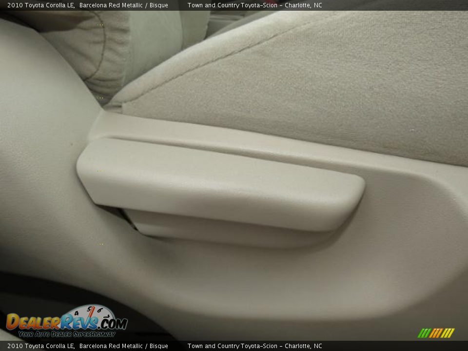 2010 Toyota Corolla LE Barcelona Red Metallic / Bisque Photo #22