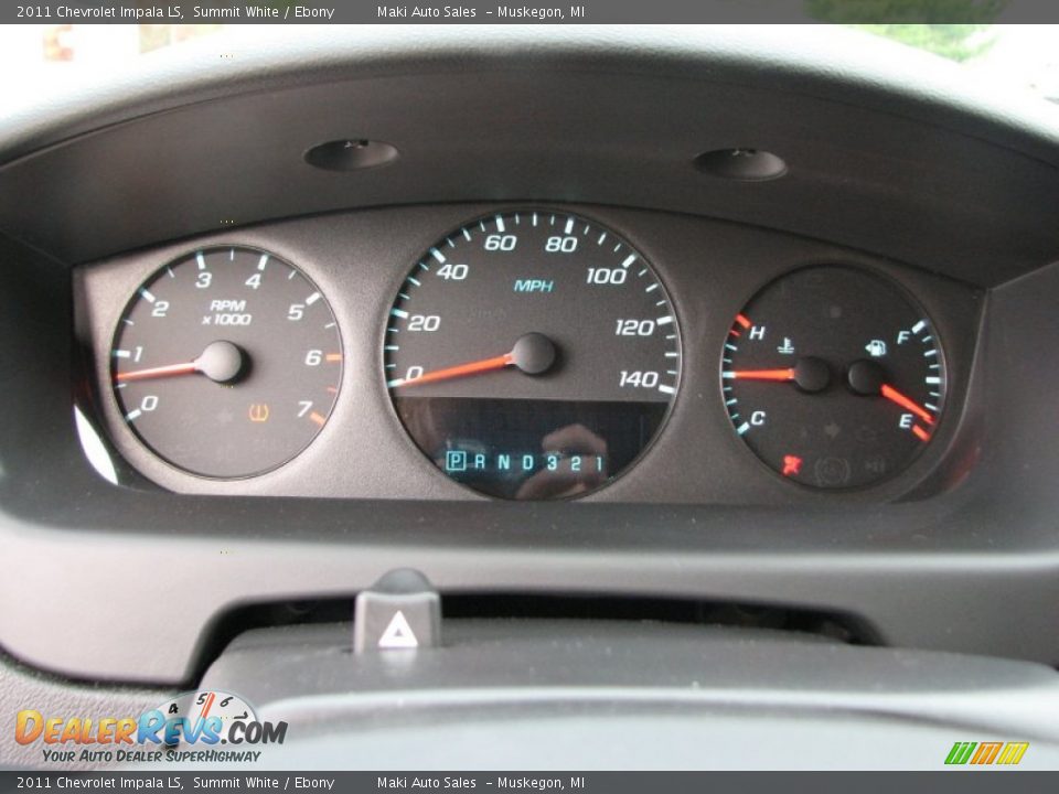 2011 Chevrolet Impala LS Gauges Photo #11