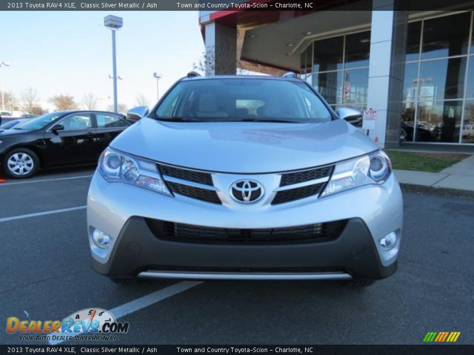 2013 Toyota RAV4 XLE Classic Silver Metallic / Ash Photo #2