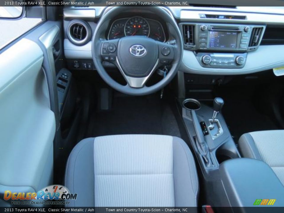 2013 Toyota RAV4 XLE Classic Silver Metallic / Ash Photo #5