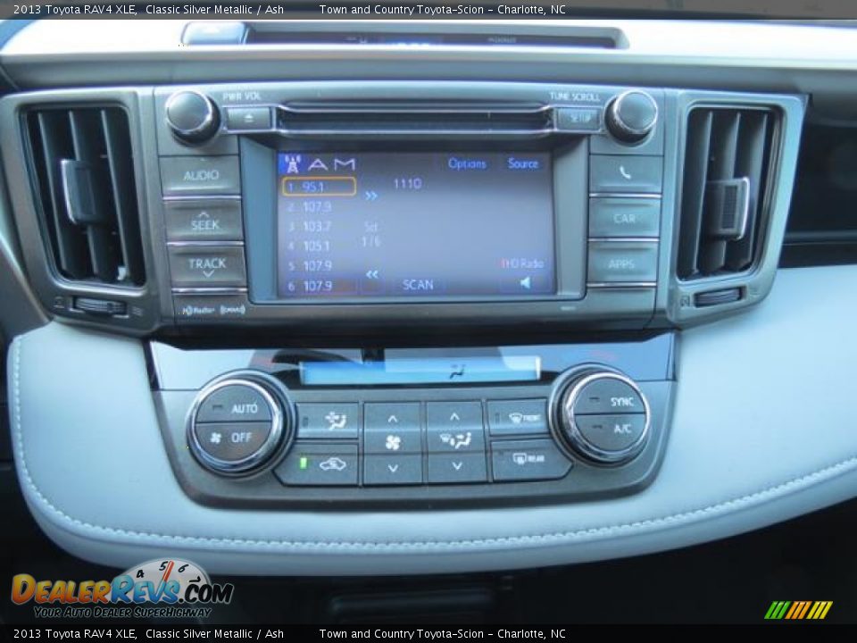 2013 Toyota RAV4 XLE Classic Silver Metallic / Ash Photo #13