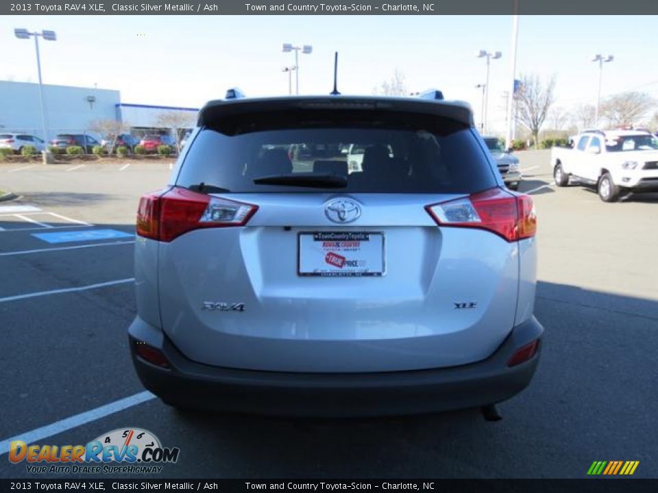 2013 Toyota RAV4 XLE Classic Silver Metallic / Ash Photo #20