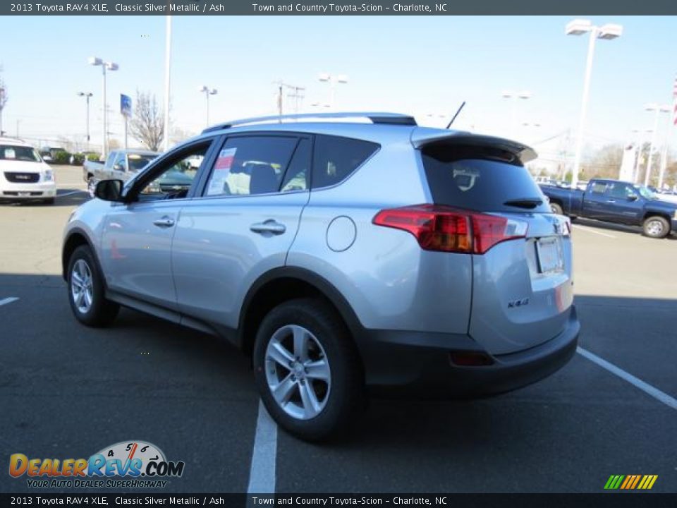 2013 Toyota RAV4 XLE Classic Silver Metallic / Ash Photo #21