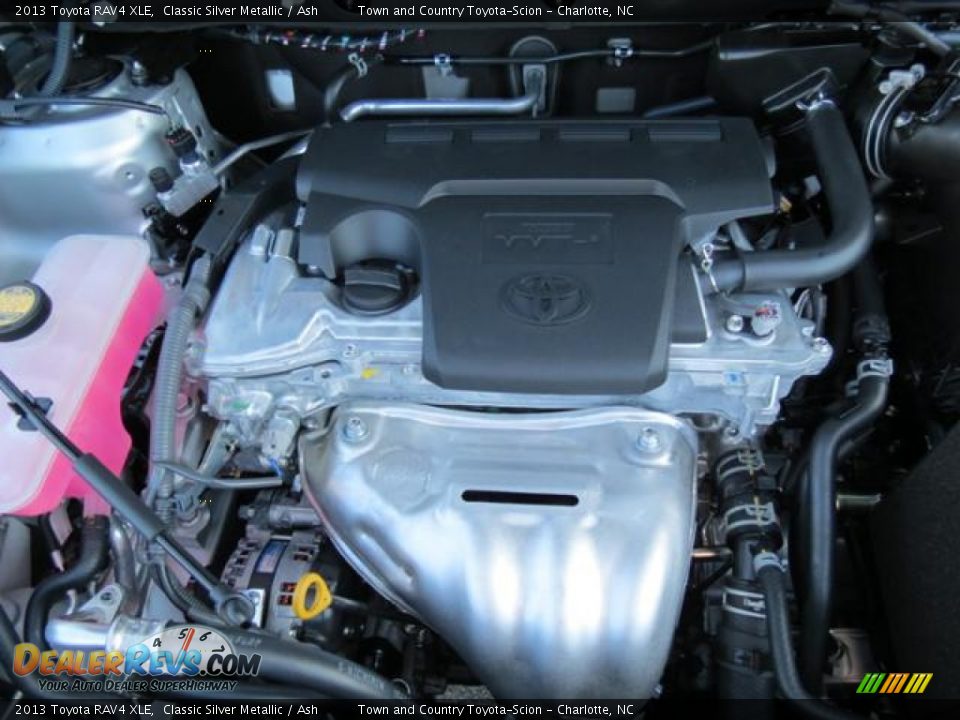 2013 Toyota RAV4 XLE Classic Silver Metallic / Ash Photo #22