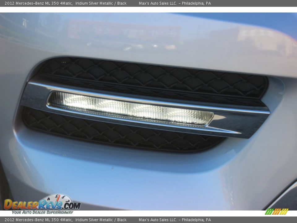 2012 Mercedes-Benz ML 350 4Matic Iridium Silver Metallic / Black Photo #32