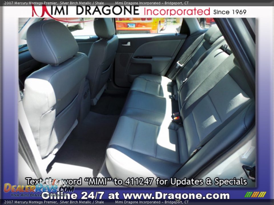 2007 Mercury Montego Premier Silver Birch Metallic / Shale Photo #9