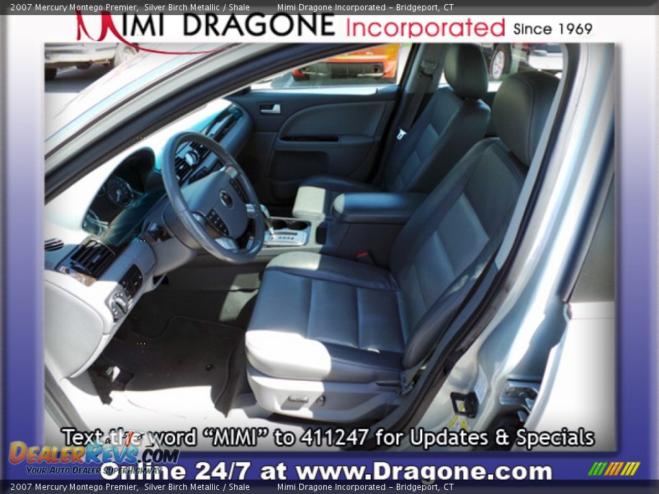 2007 Mercury Montego Premier Silver Birch Metallic / Shale Photo #13