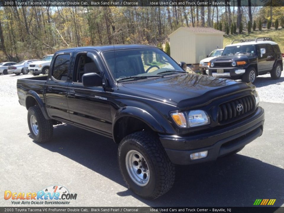 2003 Toyota Tacoma V6 PreRunner Double Cab Black Sand Pearl / Charcoal Photo #3