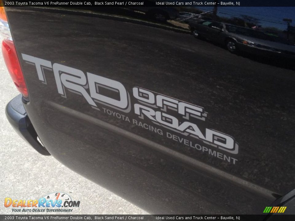 2003 Toyota Tacoma V6 PreRunner Double Cab Black Sand Pearl / Charcoal Photo #6