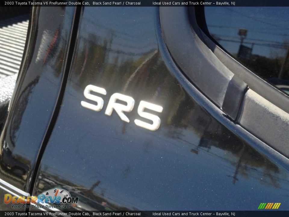 2003 Toyota Tacoma V6 PreRunner Double Cab Black Sand Pearl / Charcoal Photo #7