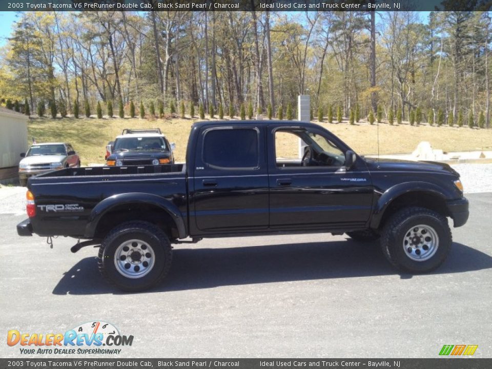 2003 Toyota Tacoma V6 PreRunner Double Cab Black Sand Pearl / Charcoal Photo #8