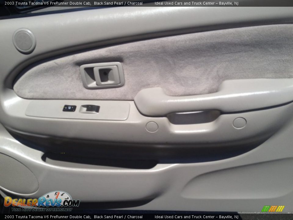 2003 Toyota Tacoma V6 PreRunner Double Cab Black Sand Pearl / Charcoal Photo #9