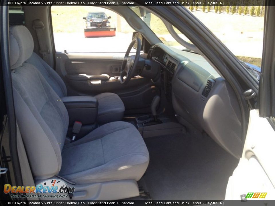 2003 Toyota Tacoma V6 PreRunner Double Cab Black Sand Pearl / Charcoal Photo #11