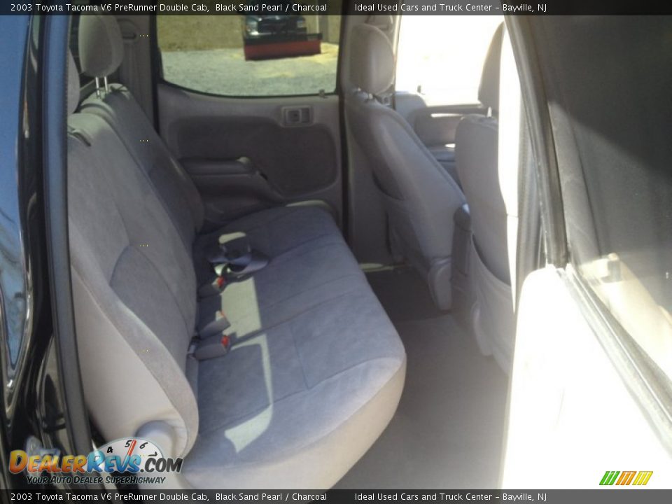 2003 Toyota Tacoma V6 PreRunner Double Cab Black Sand Pearl / Charcoal Photo #13