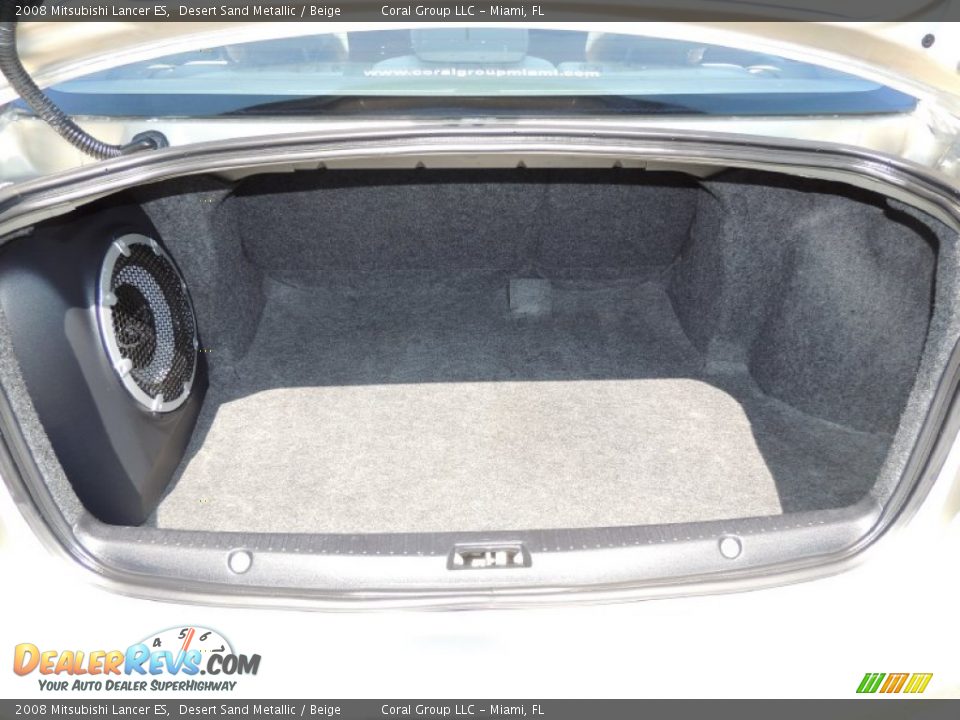 2008 Mitsubishi Lancer ES Desert Sand Metallic / Beige Photo #20