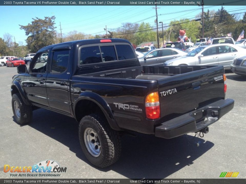 2003 Toyota Tacoma V6 PreRunner Double Cab Black Sand Pearl / Charcoal Photo #18