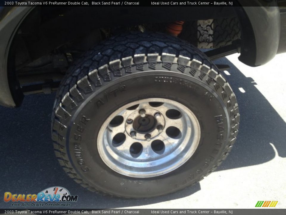 2003 Toyota Tacoma V6 PreRunner Double Cab Black Sand Pearl / Charcoal Photo #19
