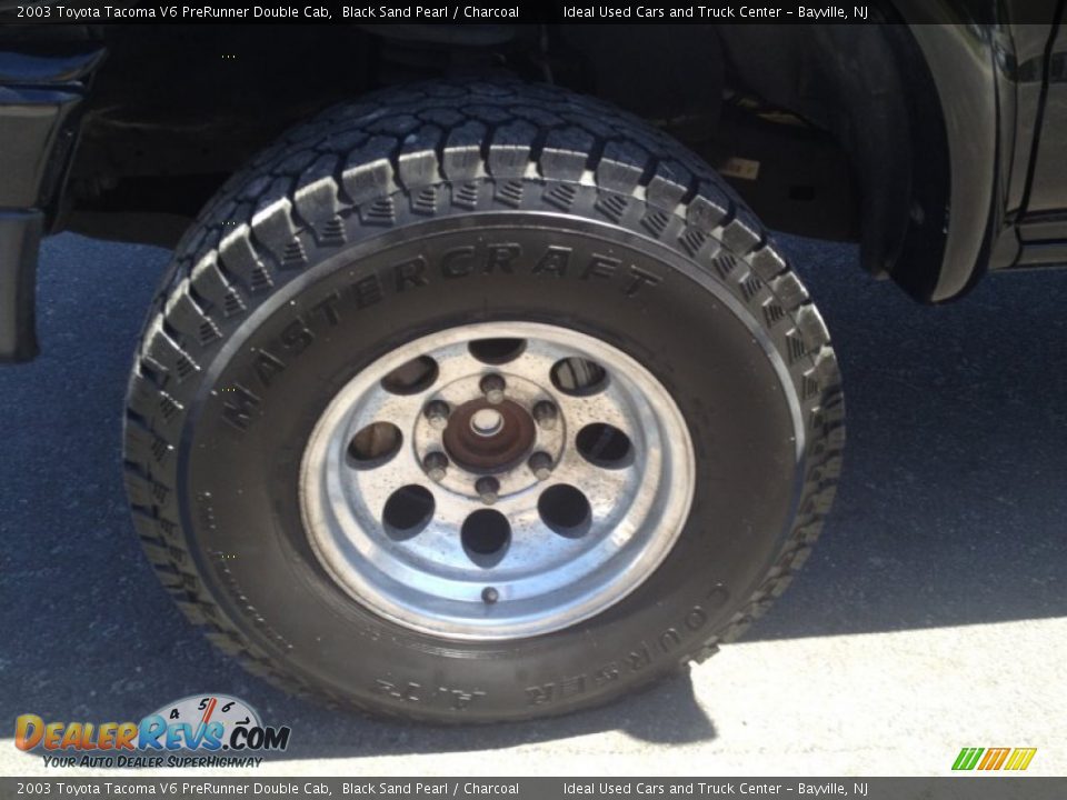 2003 Toyota Tacoma V6 PreRunner Double Cab Black Sand Pearl / Charcoal Photo #20