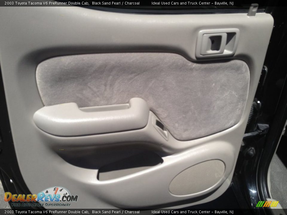 2003 Toyota Tacoma V6 PreRunner Double Cab Black Sand Pearl / Charcoal Photo #22