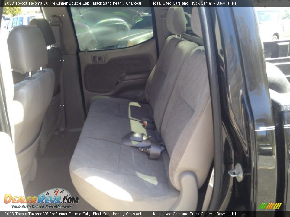 2003 Toyota Tacoma V6 PreRunner Double Cab Black Sand Pearl / Charcoal Photo #23