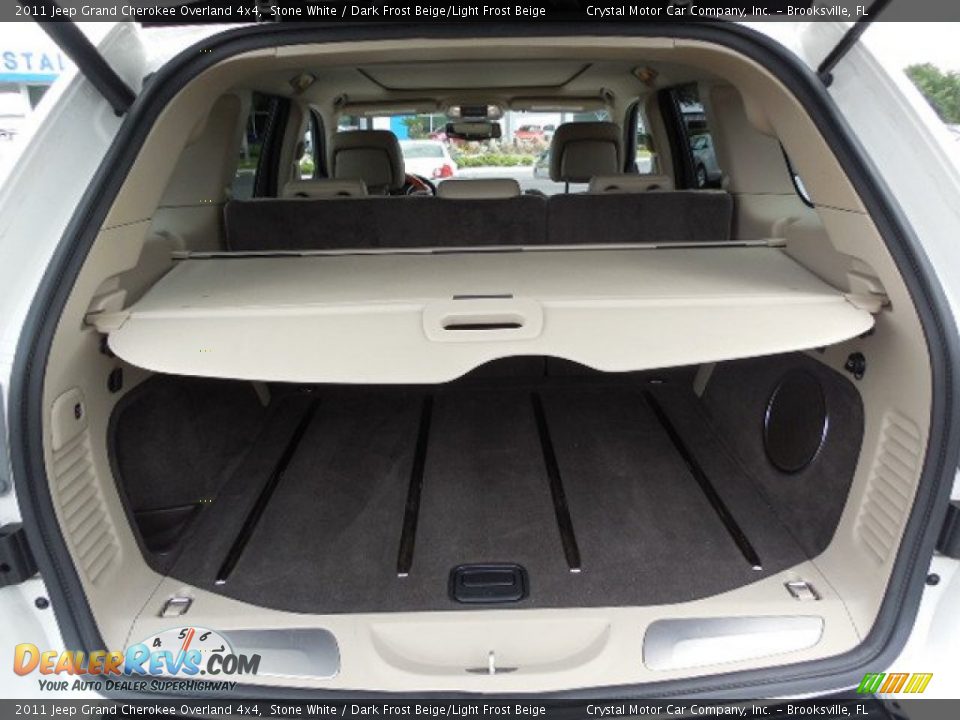 2011 Jeep Grand Cherokee Overland 4x4 Trunk Photo #7