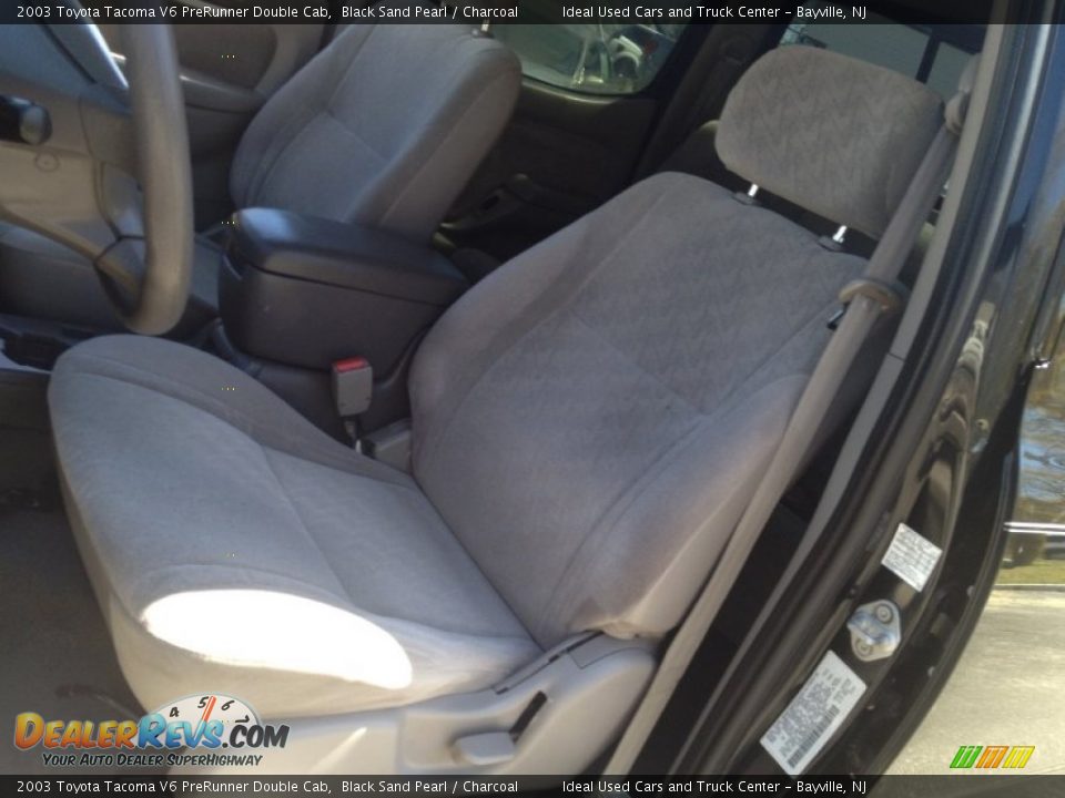 2003 Toyota Tacoma V6 PreRunner Double Cab Black Sand Pearl / Charcoal Photo #28