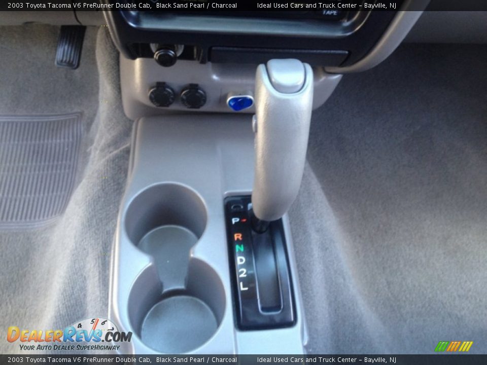 2003 Toyota Tacoma V6 PreRunner Double Cab Black Sand Pearl / Charcoal Photo #30