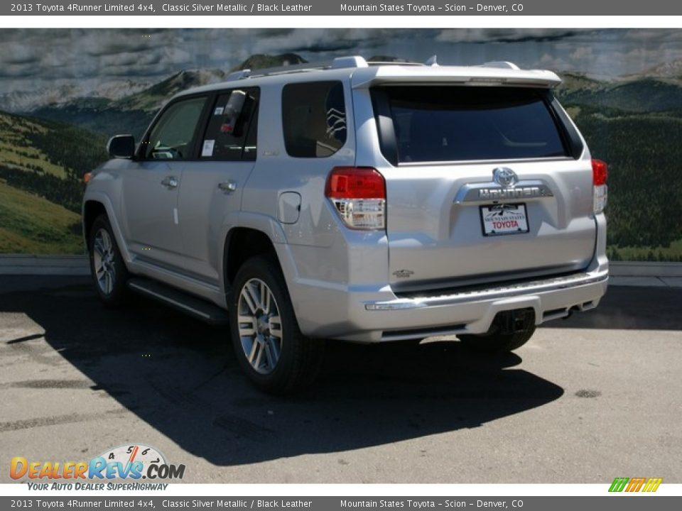2013 Toyota 4Runner Limited 4x4 Classic Silver Metallic / Black Leather Photo #2