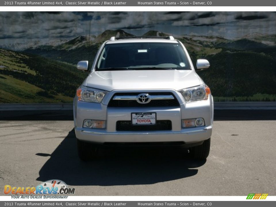 2013 Toyota 4Runner Limited 4x4 Classic Silver Metallic / Black Leather Photo #3