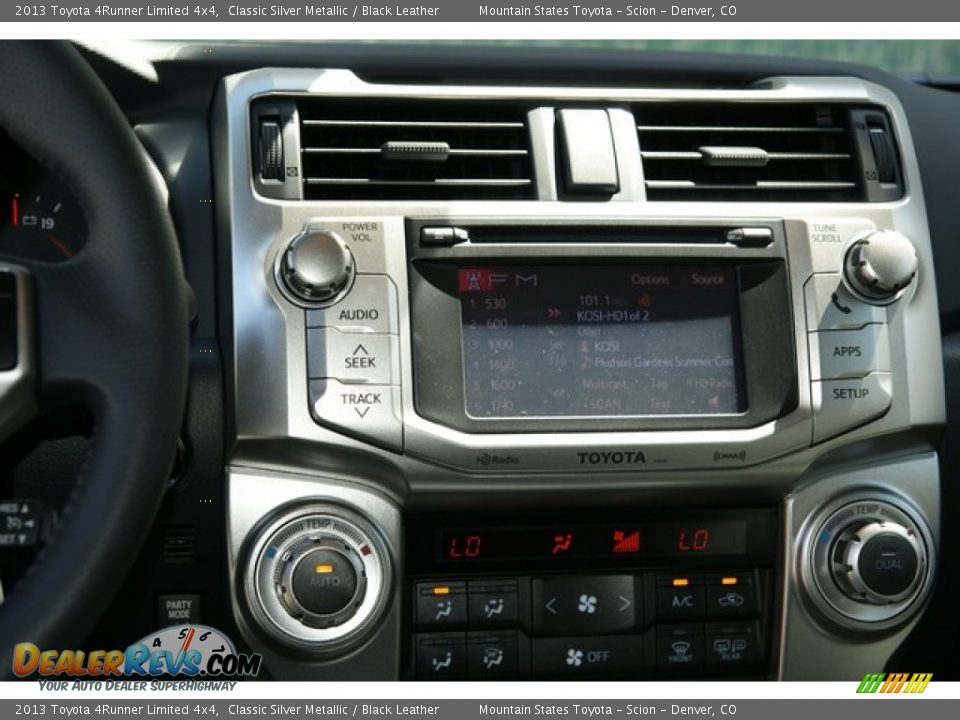 2013 Toyota 4Runner Limited 4x4 Classic Silver Metallic / Black Leather Photo #6