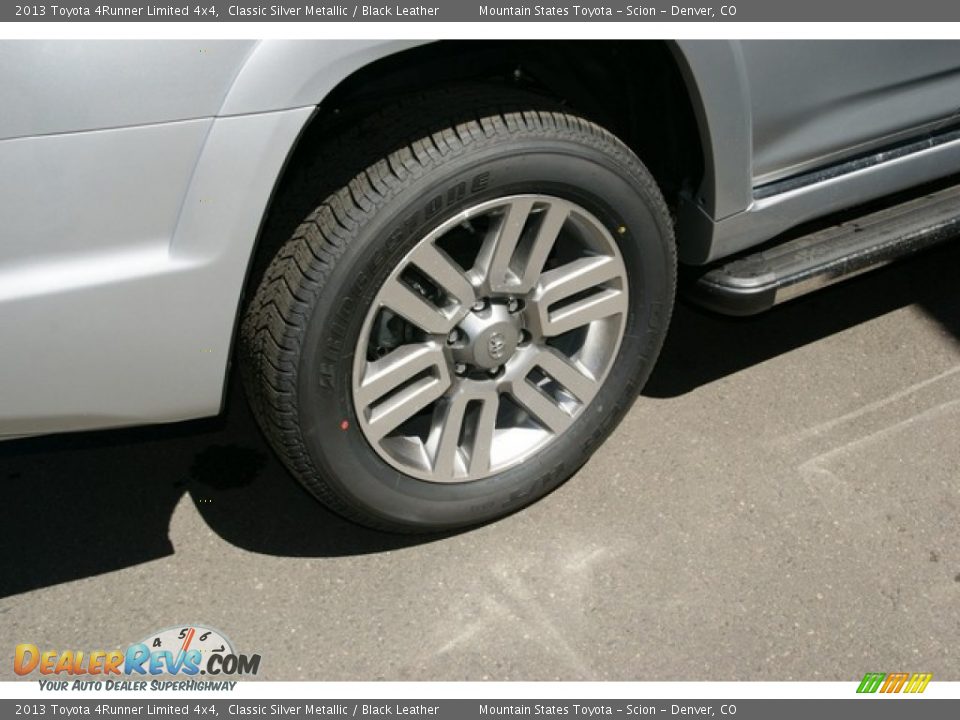 2013 Toyota 4Runner Limited 4x4 Classic Silver Metallic / Black Leather Photo #9