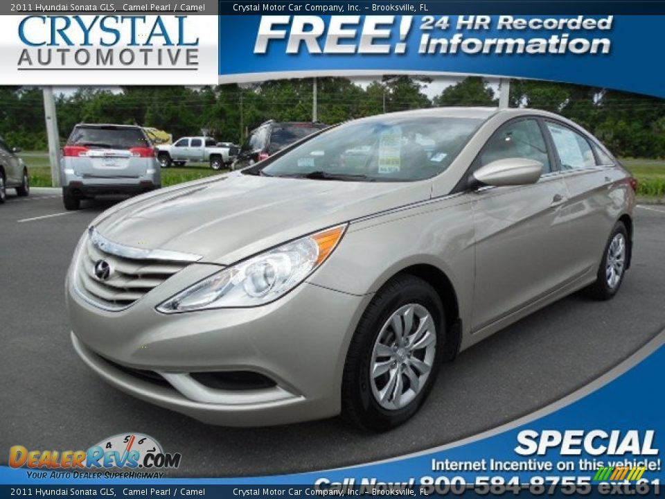 2011 Hyundai Sonata GLS Camel Pearl / Camel Photo #1
