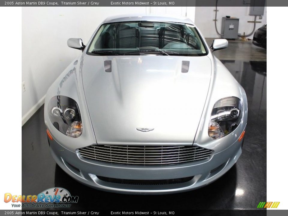 Titanium Silver 2005 Aston Martin DB9 Coupe Photo #14