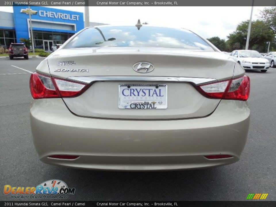 2011 Hyundai Sonata GLS Camel Pearl / Camel Photo #7