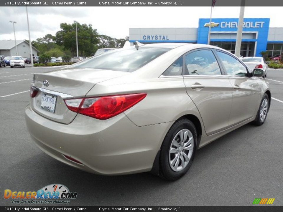 2011 Hyundai Sonata GLS Camel Pearl / Camel Photo #8