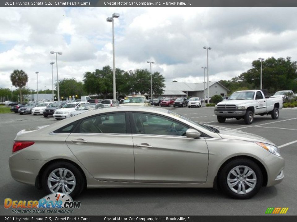 2011 Hyundai Sonata GLS Camel Pearl / Camel Photo #9
