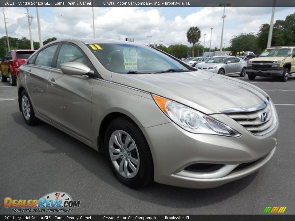 2011 Hyundai Sonata GLS Camel Pearl / Camel Photo #10