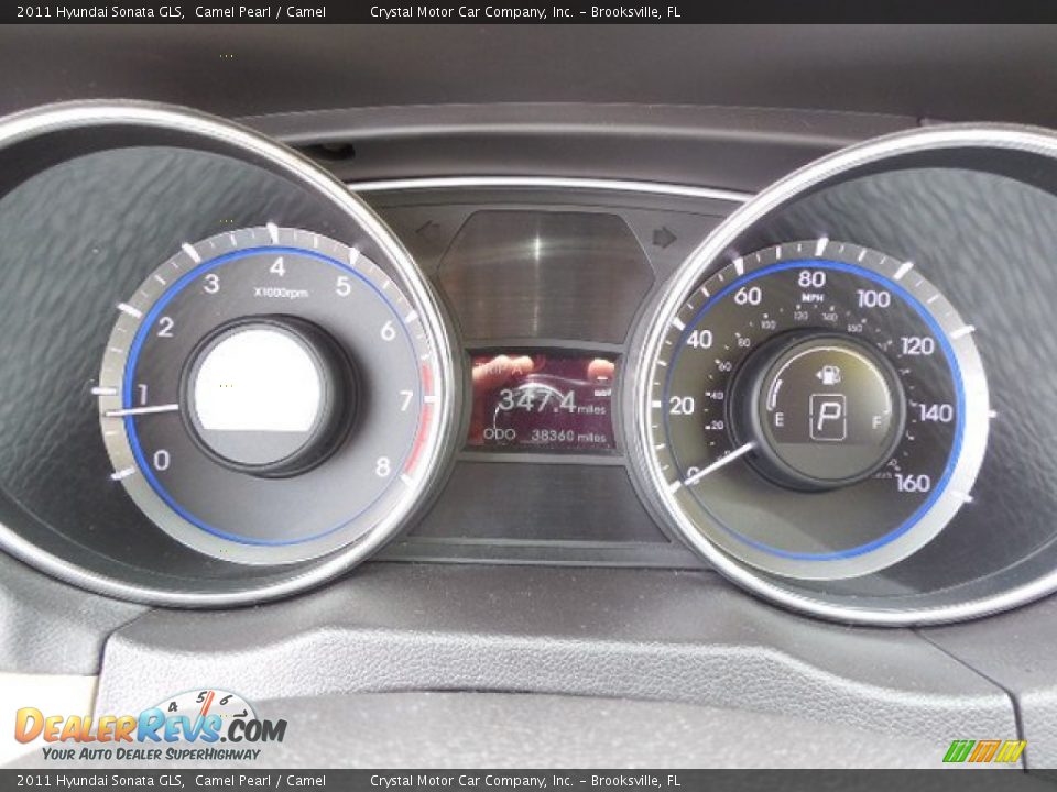2011 Hyundai Sonata GLS Camel Pearl / Camel Photo #18
