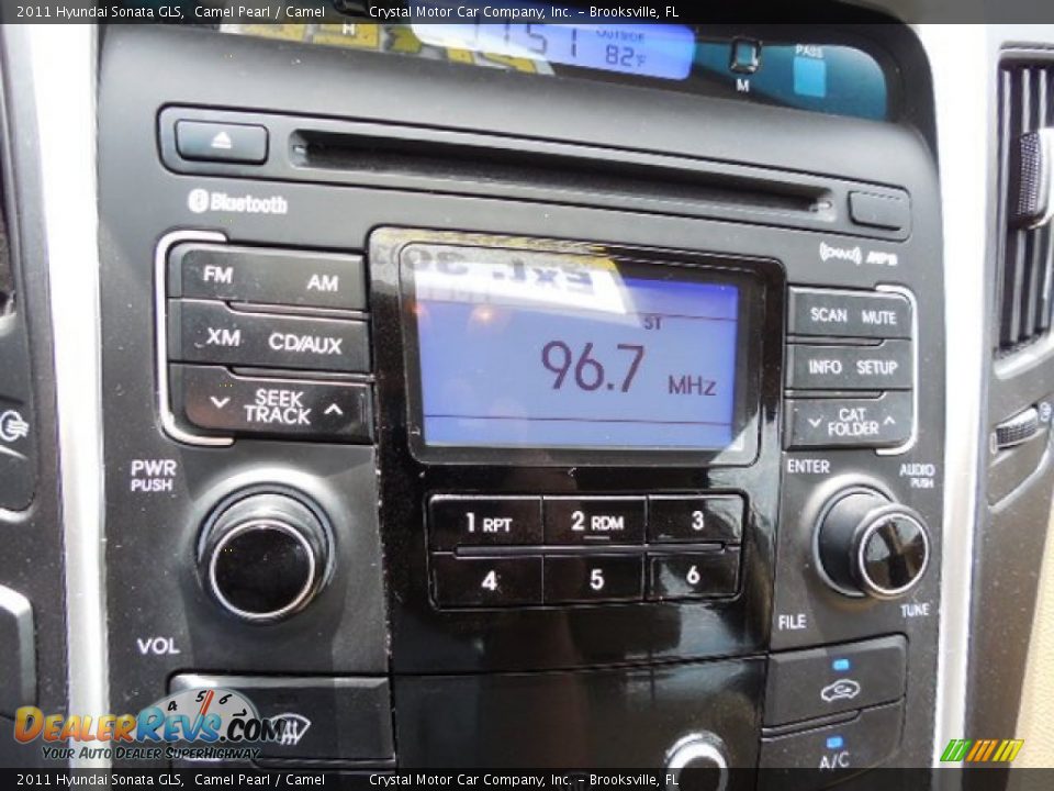 2011 Hyundai Sonata GLS Camel Pearl / Camel Photo #19