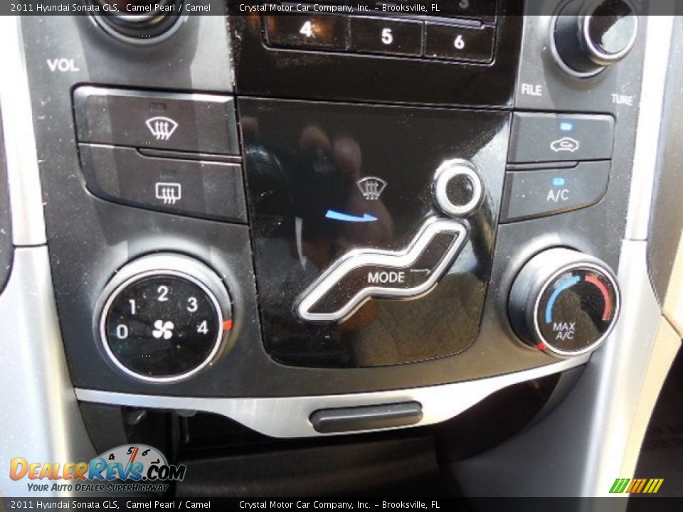 2011 Hyundai Sonata GLS Camel Pearl / Camel Photo #20