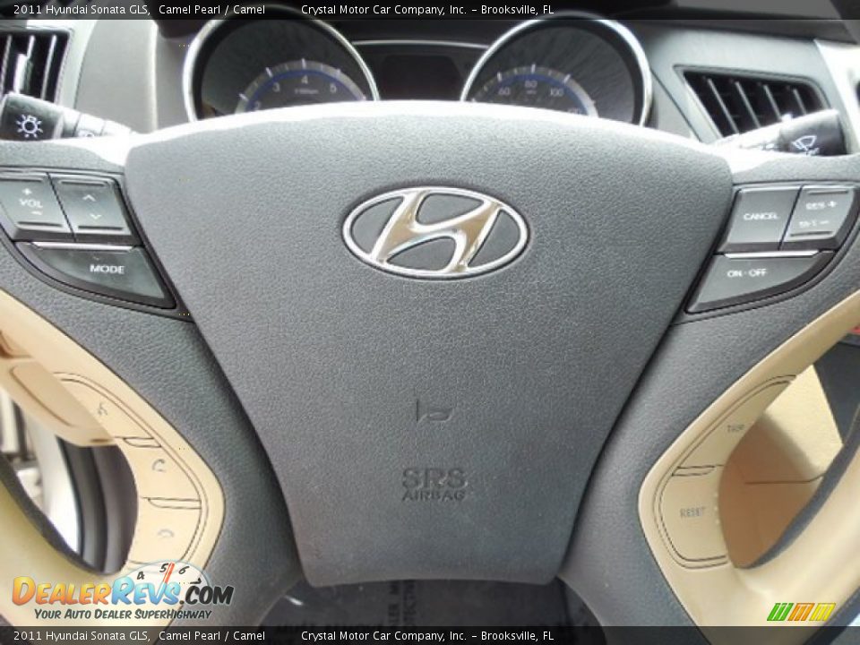2011 Hyundai Sonata GLS Camel Pearl / Camel Photo #21