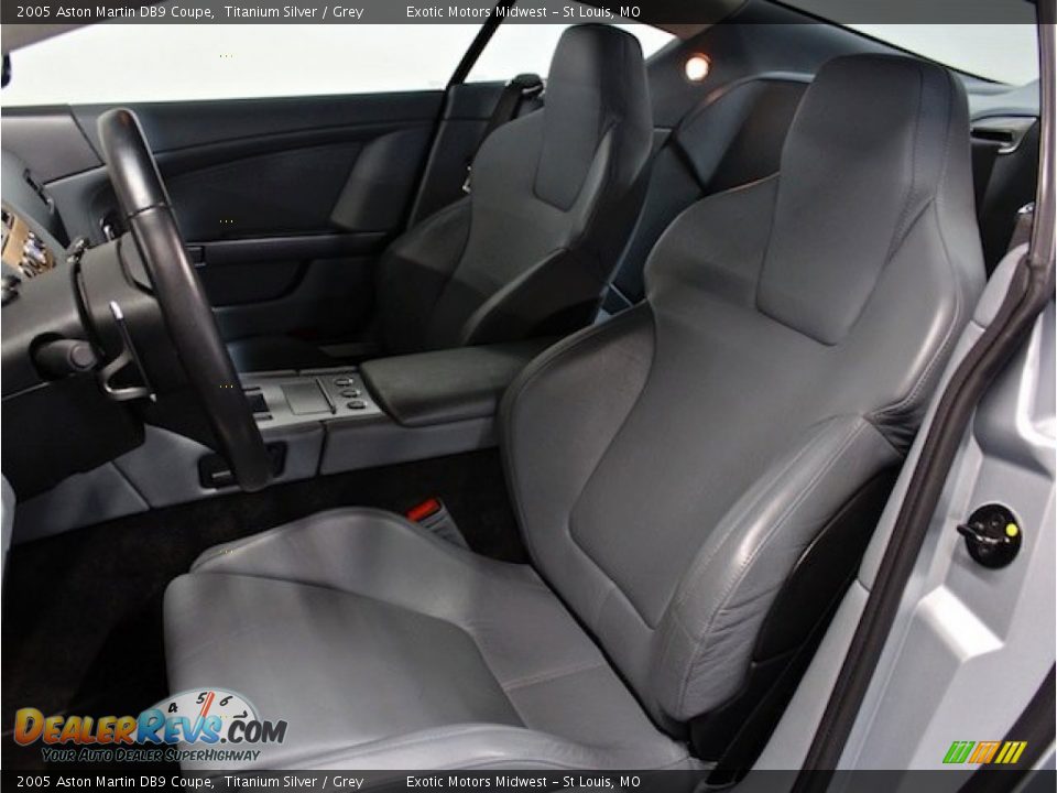 Front Seat of 2005 Aston Martin DB9 Coupe Photo #34
