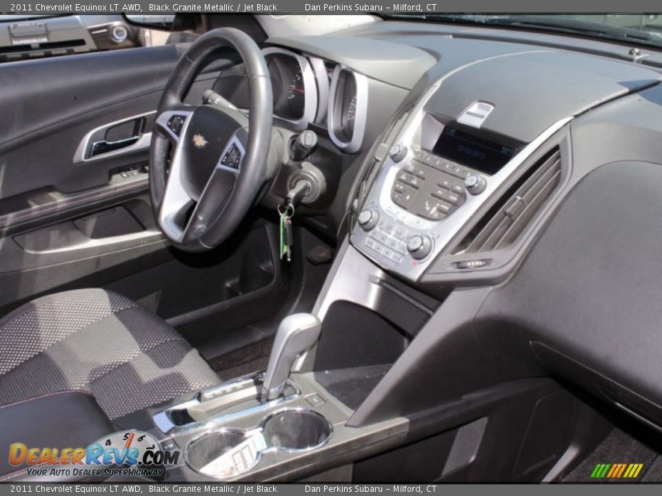 2011 Chevrolet Equinox LT AWD Black Granite Metallic / Jet Black Photo #5