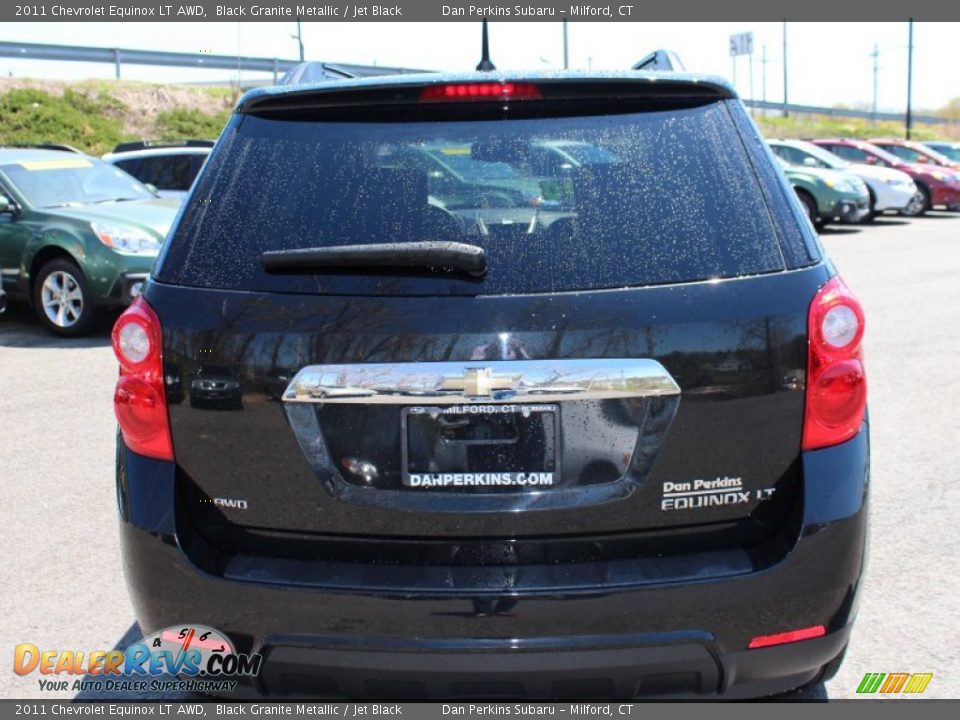 2011 Chevrolet Equinox LT AWD Black Granite Metallic / Jet Black Photo #7